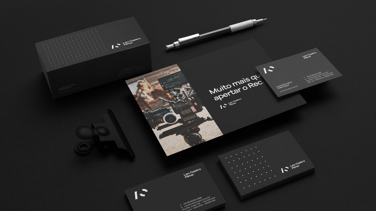 Corporate identity mockup graphic design